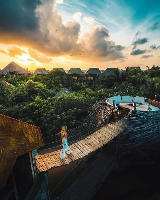 Private Rooftop Pool - Bike To Ruins Or Beach 图卢姆 墨西哥